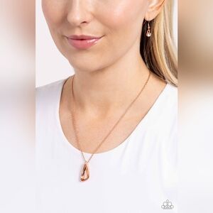 Envious Extravagance Copper Necklace